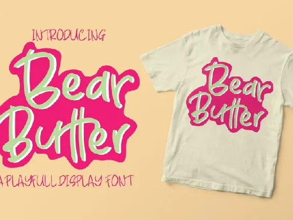 Bear Butter font