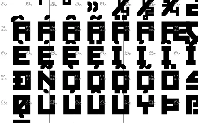 Hibernal Sentry Family font