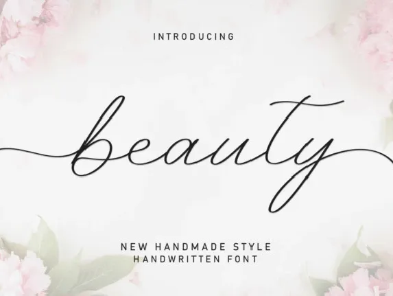 Beauty Script font