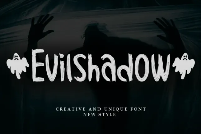 EvilShadow Display font