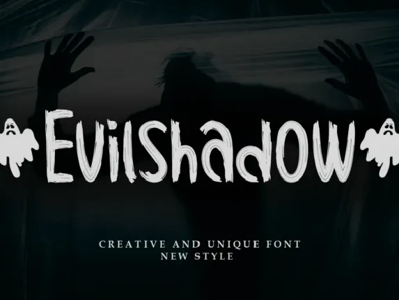 EvilShadow Display font