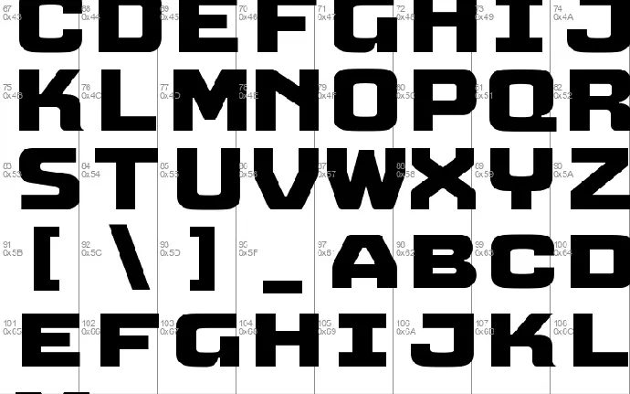 Sagu Exora font