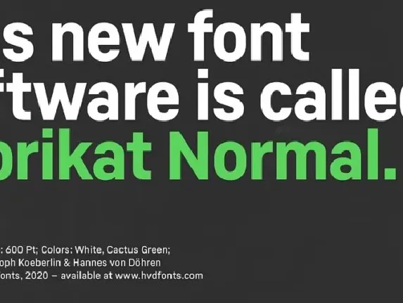 Fabrikat Normal Family font