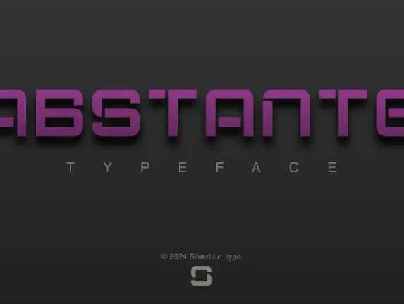 Abstante font