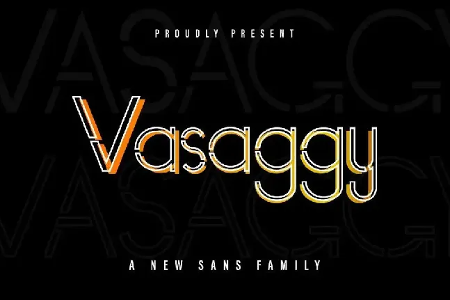 Vasaggy Demo font