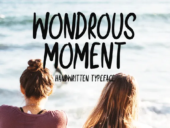 Wondrous Moment font