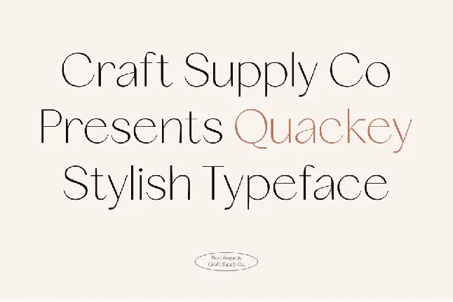 Quackey Free font