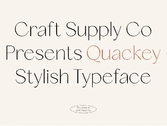 Quackey Free font