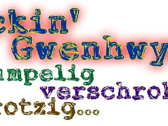 Fuckin Gwenhwyfar font