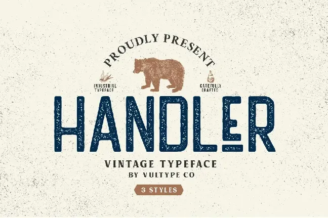 HANDLER font