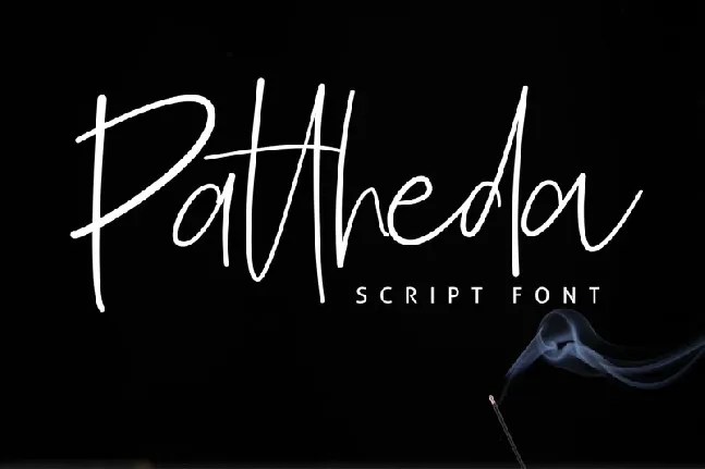 Pattheda font