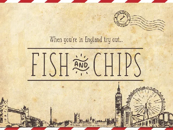 Fish&Chips font