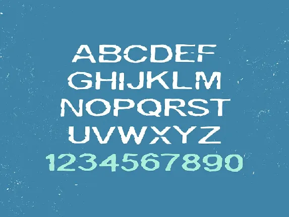 Scratch font