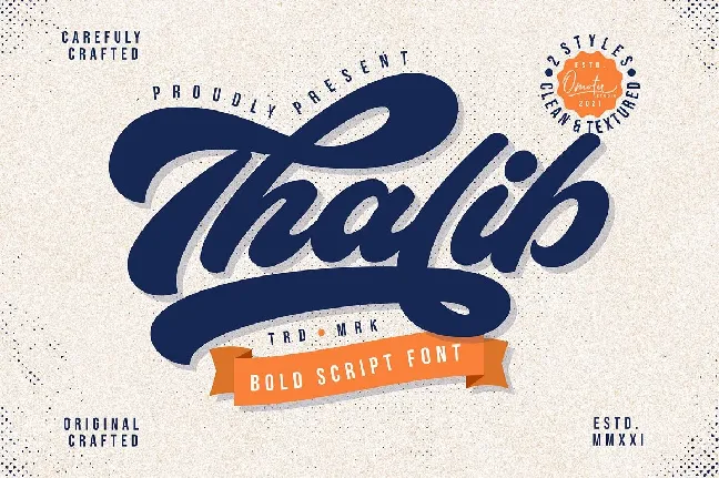 Thalib font