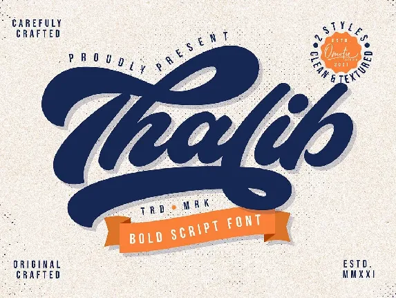 Thalib font