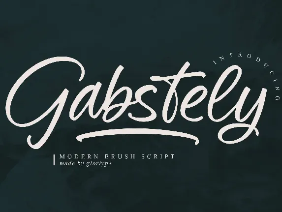 Gabstely font