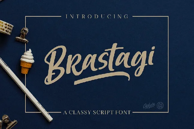 Brastagi font