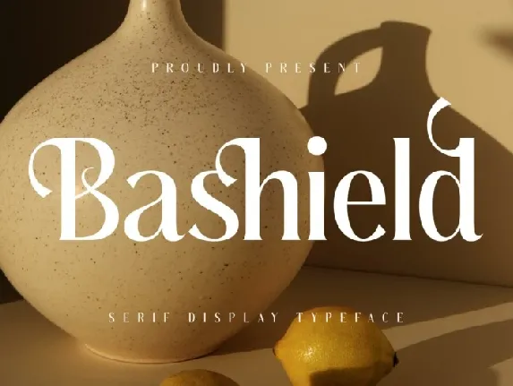 Bashield font