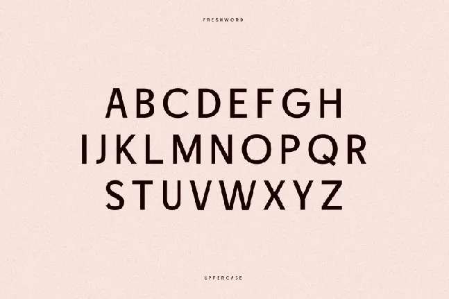 Freshwost font