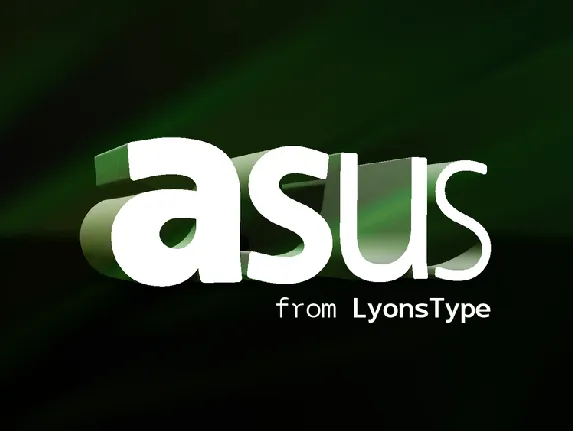 LT Asus font