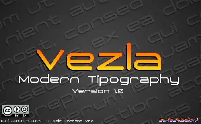 Vezla Sans Serif font