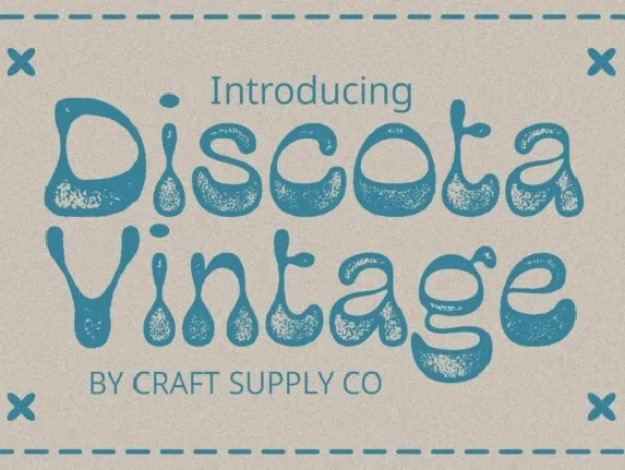 Discota Vintage font