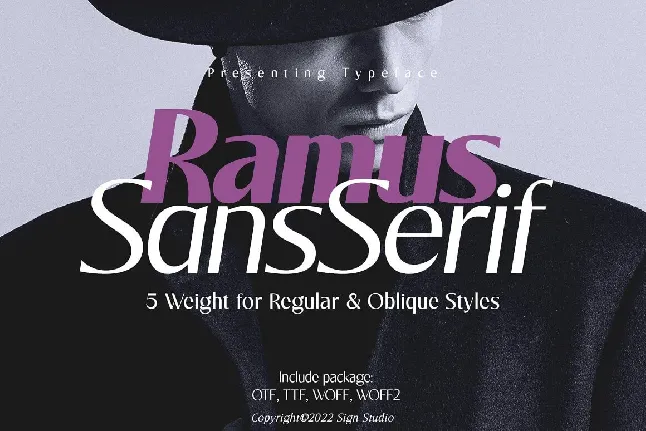 Ramus Sans font