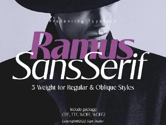 Ramus Sans font