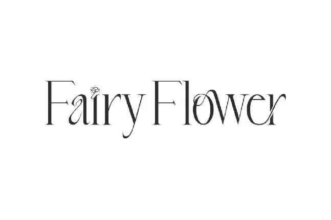 Fairy Flower Demo font