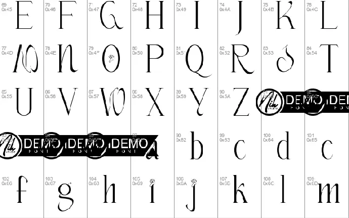 Fairy Flower Demo font