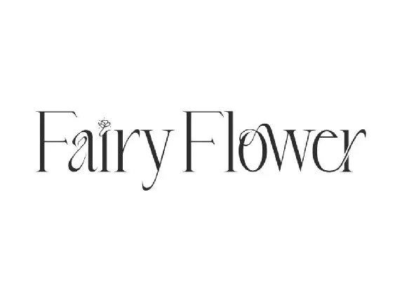 Fairy Flower Demo font