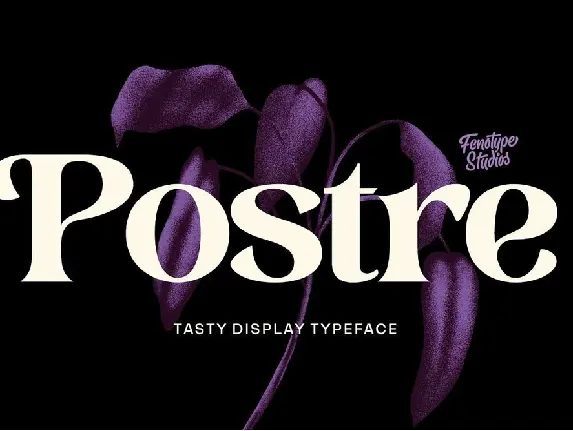 Postre font