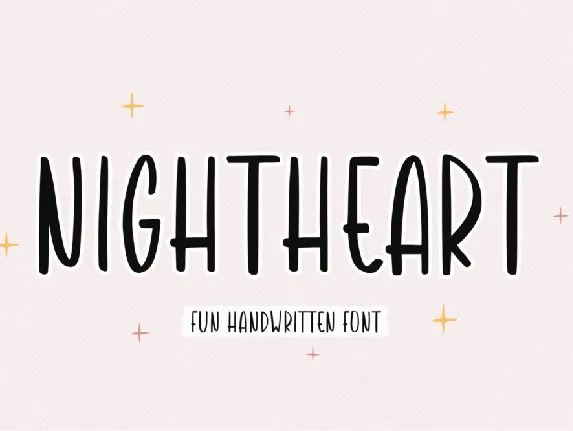 Nightheart font