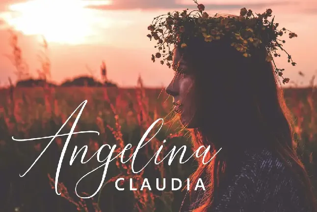 Claudia Script Font