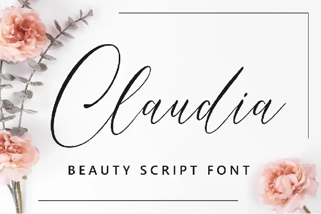 Claudia Script Font