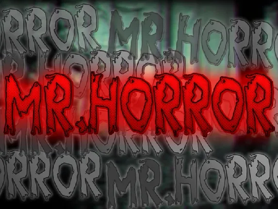 MrHorror font