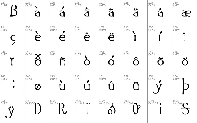 GADAQUALI font