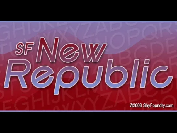 SF New Republic font