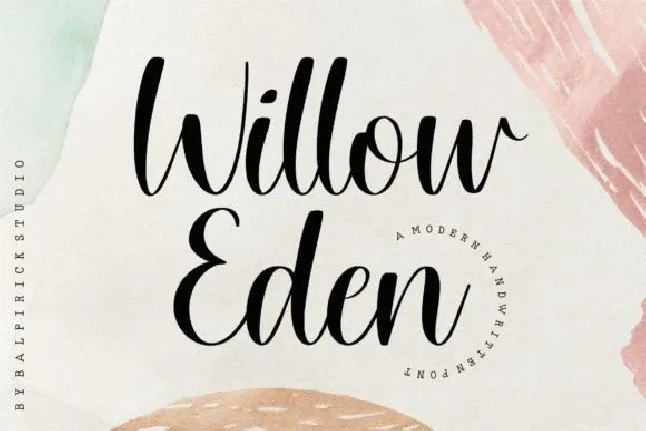 Willow Eden font