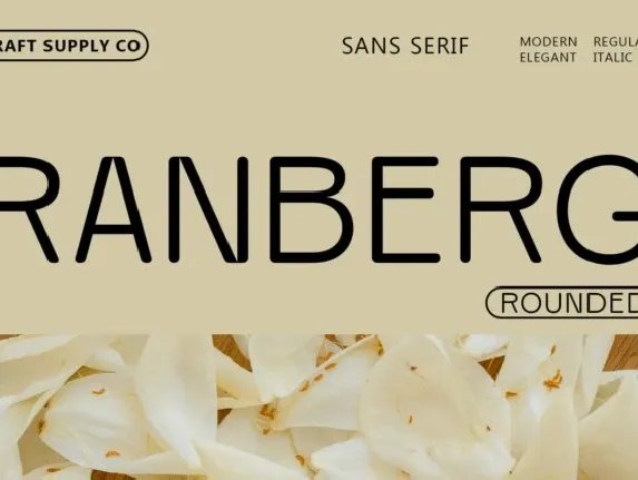 Ranberg Rounded font