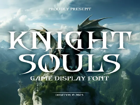 Knight Souls font