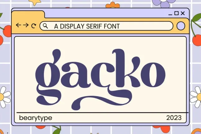 Gacko font