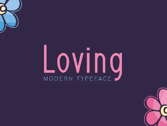 Loving font