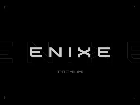 Enixe font