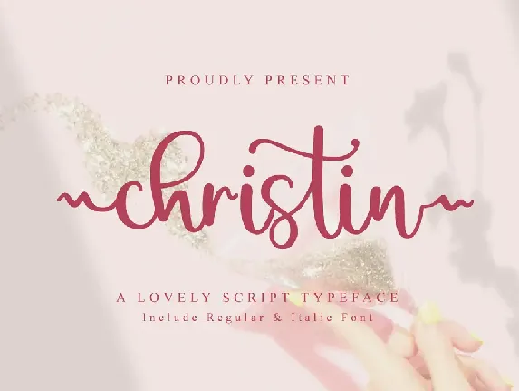 Christin font