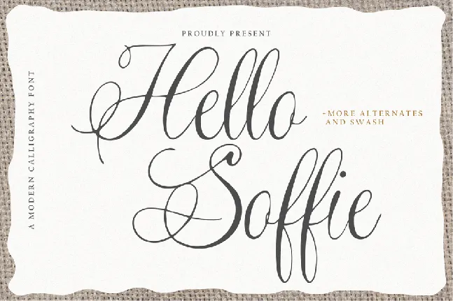 Hello Soffie font