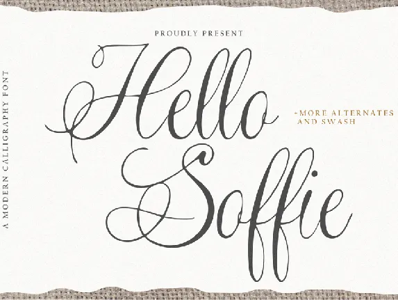 Hello Soffie font