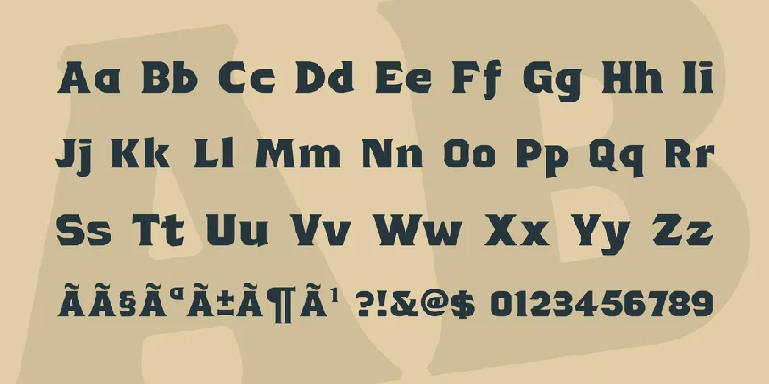 TSIYUGUNSINI font