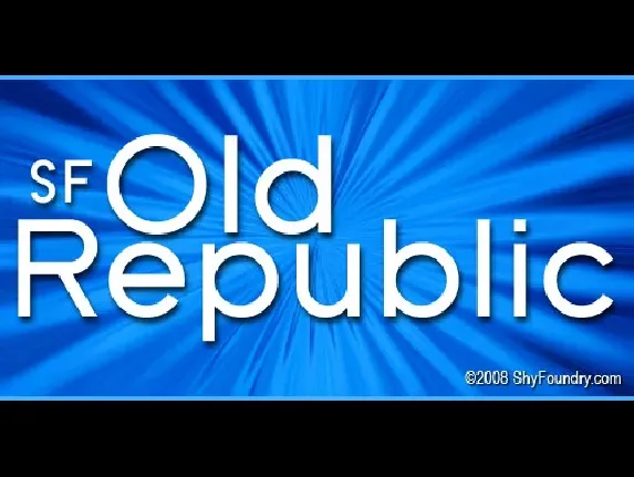 SF Old Republic font