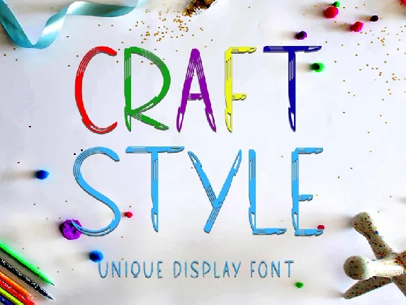 Craft Style font